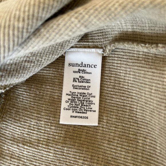 Sundance Olive Floral Embroidered Blouse - Picture 6 of 9